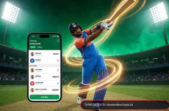 Diamondexch (come com apk download) fantasy cricket & matchday visual 1